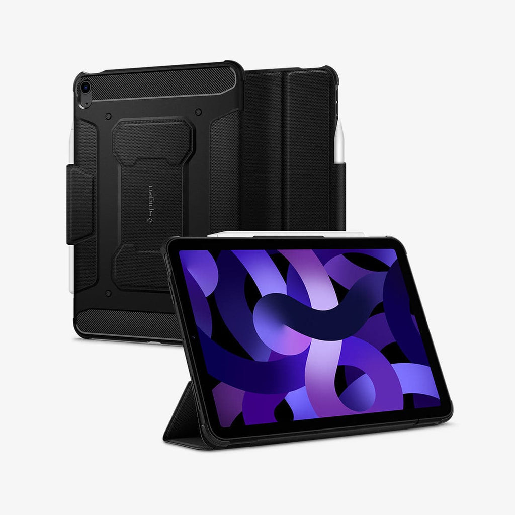 Spigen iPad Air 13 (2024) Case Rugged Armor Pro Black Spigen iPad Air 13 (2024) Case Rugged Armor Pro Black