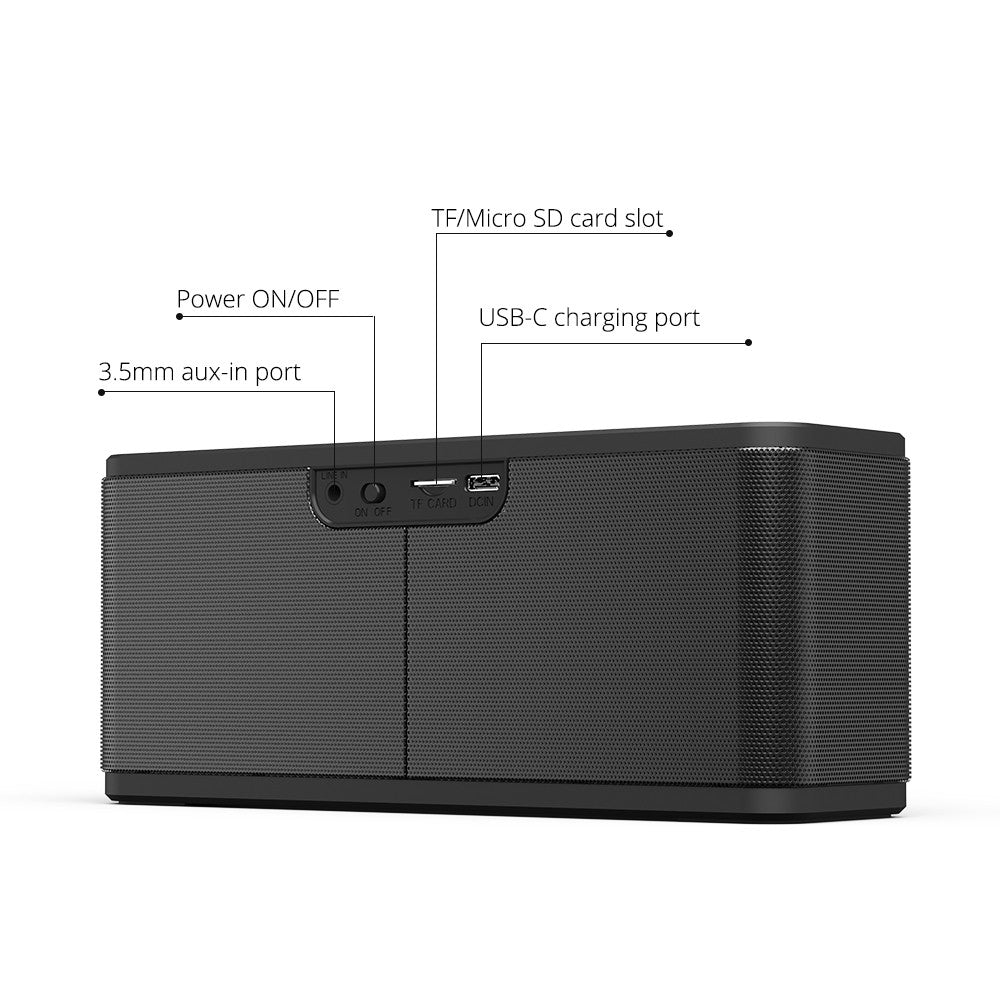Tronsmart Element Mega Wireless Speaker - Black Tronsmart Element Mega Wireless Speaker - Black
