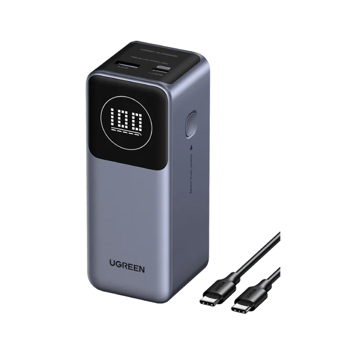 UGREEN Power Bank 12000mAh 100W with Smart Digital Display