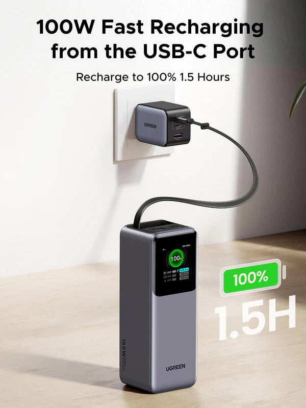 UGREEN Nexode Power Bank 20000mAh 165W UGREEN Nexode Power Bank 20000mAh 165W