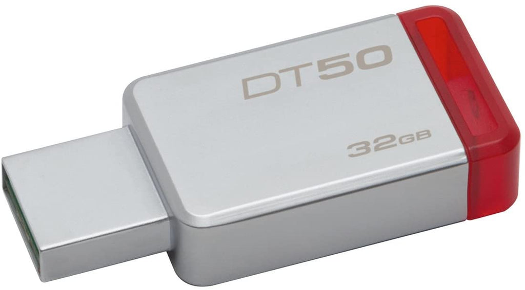 Kingston 32GB USB 3.0 DataTraveler 50 (Metal/Red)