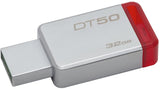 Kingston 32GB USB 3.0 DataTraveler 50 (Metal/Red)