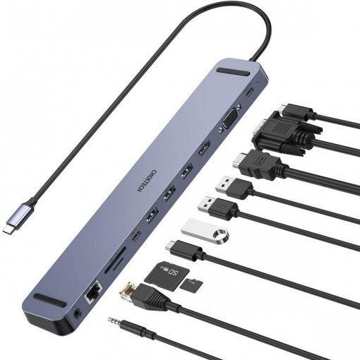 Choetech HUB-M20 11 in 1 USB-C Multiport Docking Station