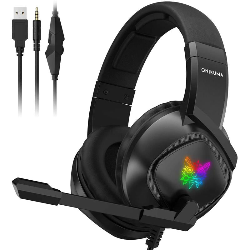 Professional Gaming Headset Onikuma K19 Black
