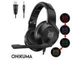 Professional Gaming Headset Onikuma K19 Black