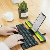 Green Lion MULTI-FUNCTIONAL ROLLABLE WIRELESS KEYBOARD (ARABIC/ENGLISH) BLACK