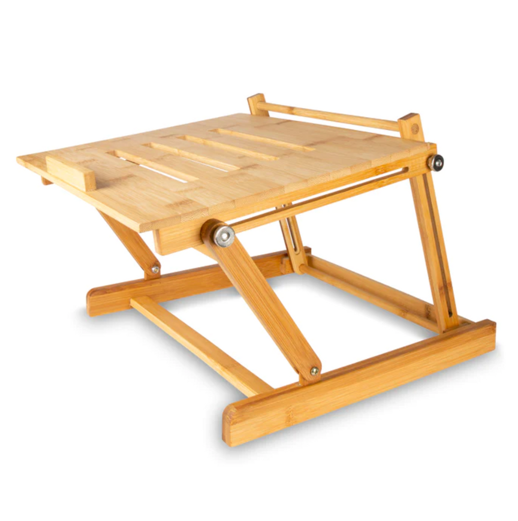 Kikkerland Bamboo Laptop Stand