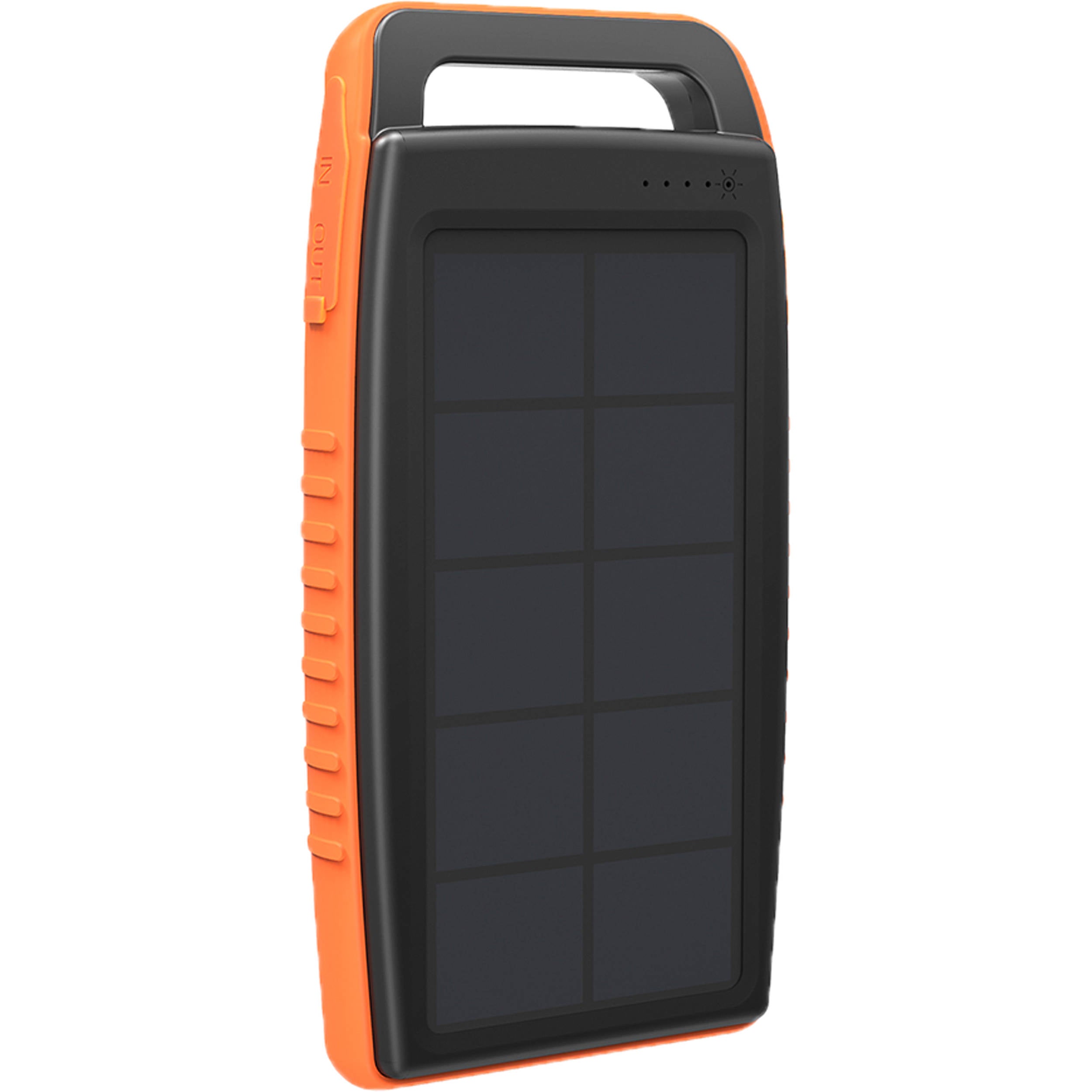 RAV 15000mAh Solar Portable Charger-Black  &Orange