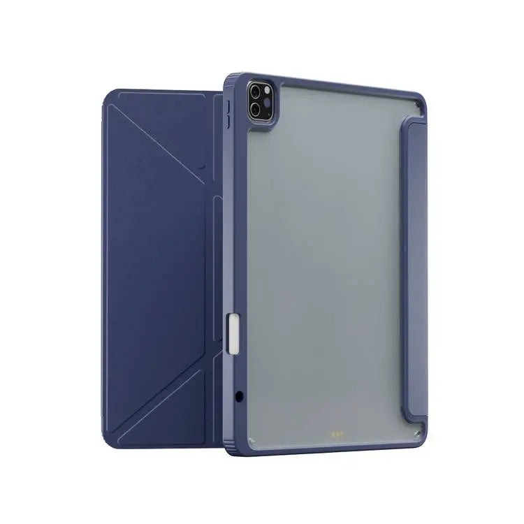 Levelo Conver Hybrid Leather Magnetic Case for iPad 11" Pro-BLUE